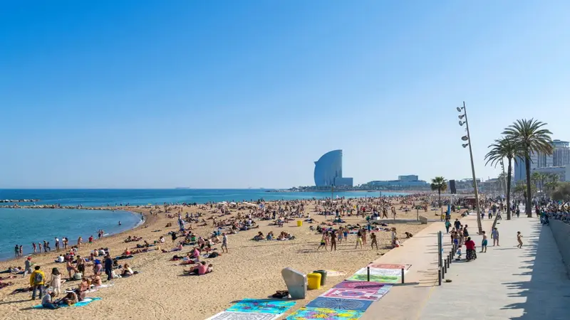 Barceloneta Beach, Barcelona
