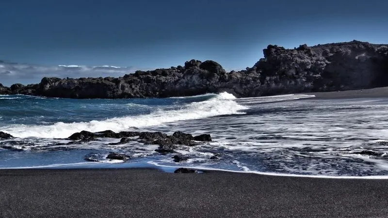 Black Beach Spain