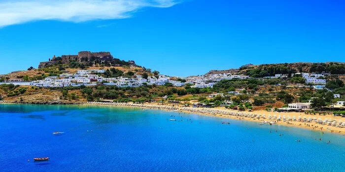 Lindos Beach, Rhodes