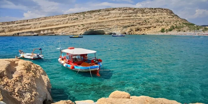 Matala Beach, Crete
