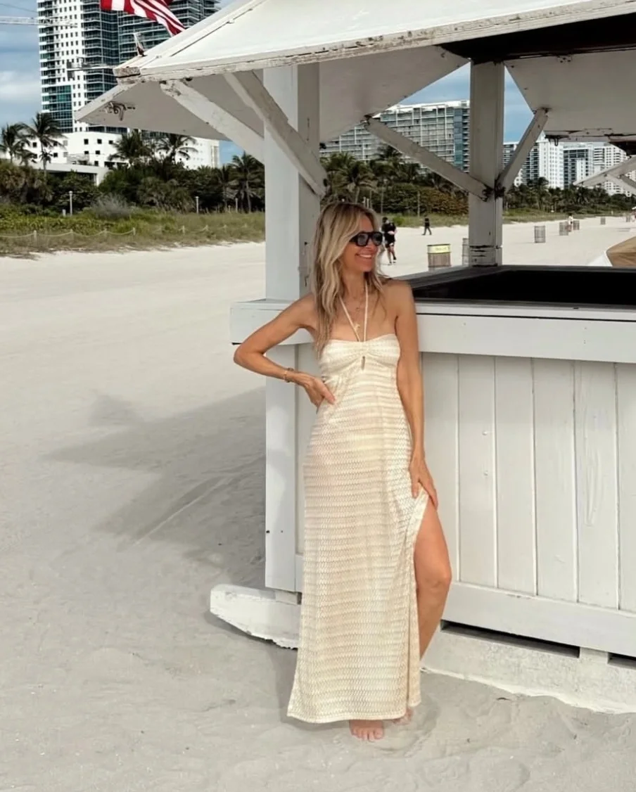 The Classic White Cover-Up Dress