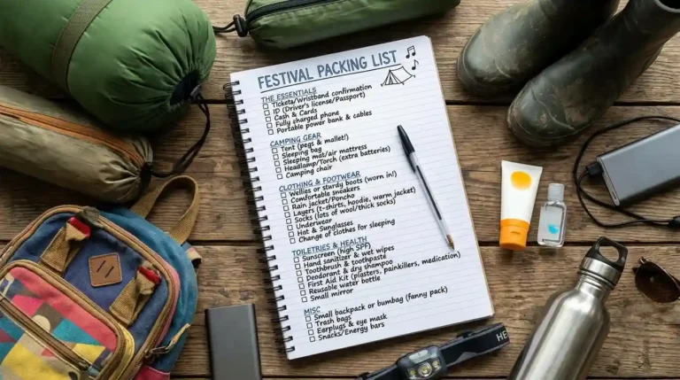 Festival Packing List