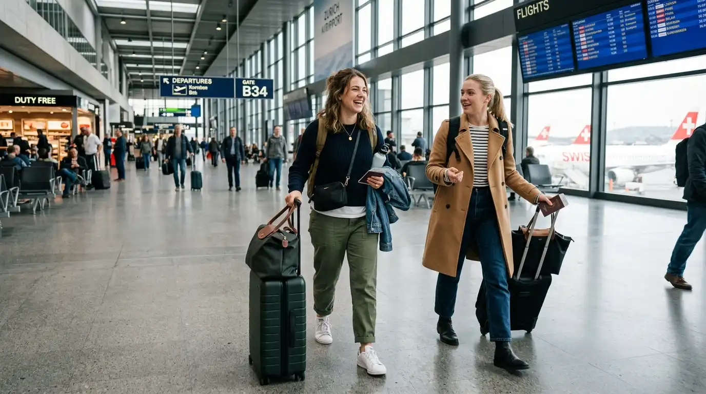 Airport Europe Travel Outfits