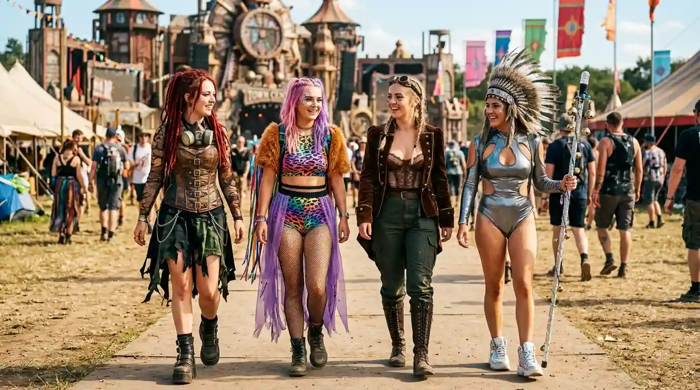 Boomtown Festival Outfits Women