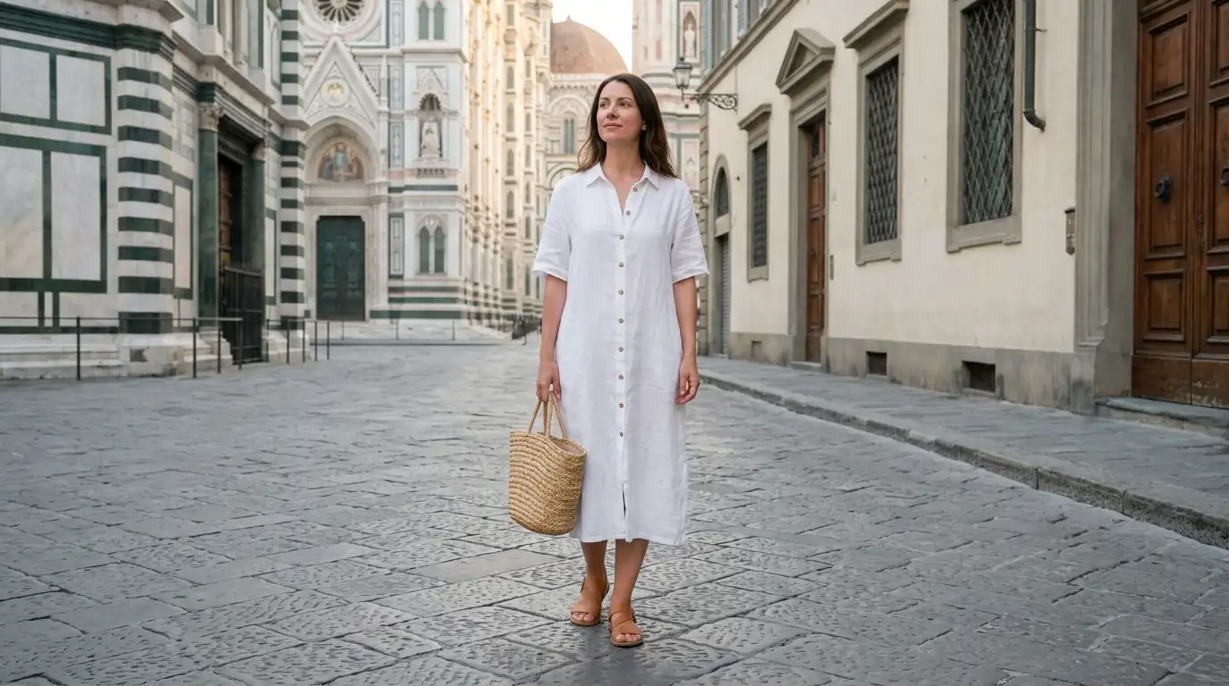 Tuscany Vacation Outfit Ideas
