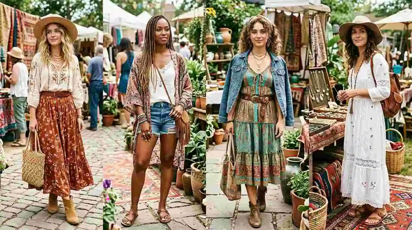 15 Boho Outfit Ideas for Women