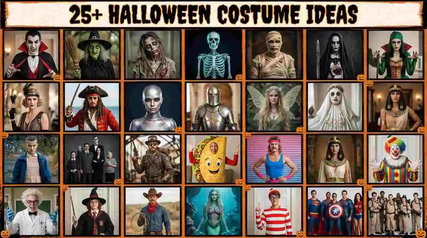 25+ Halloween Costume Ideas