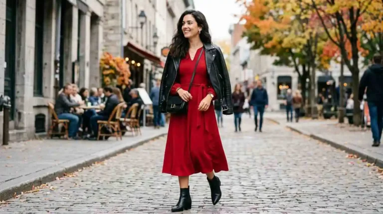 Red Dress Outfit Ideas