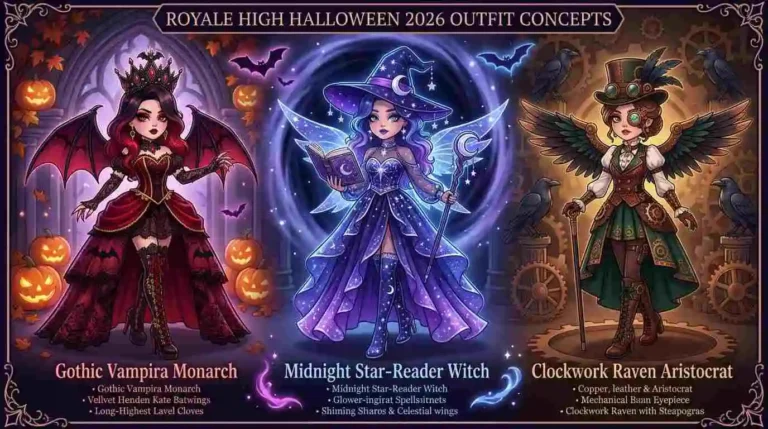 Royal High Halloween Outfit 2026 Ideas